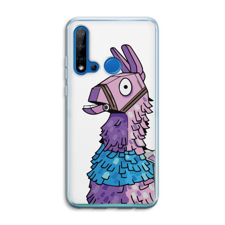 Lama: Huawei P20 Lite (2019) Transparant Hoesje