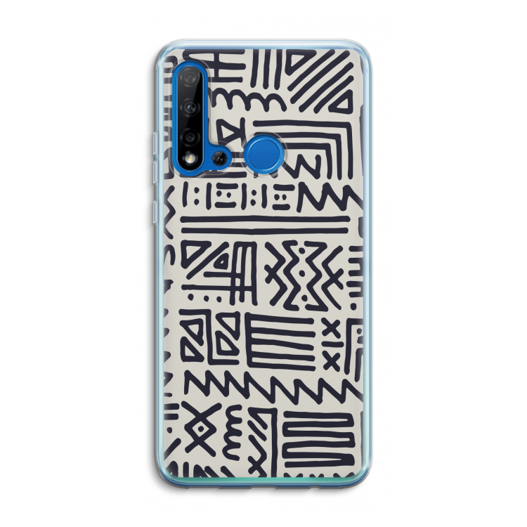 Marrakech print: Huawei P20 Lite (2019) Transparant Hoesje