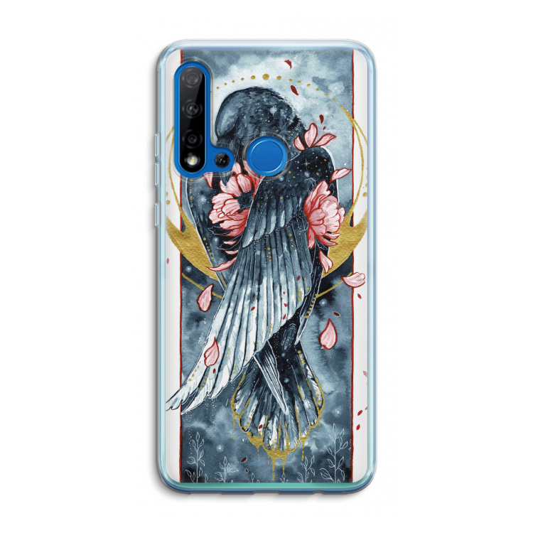 Golden Raven: Huawei P20 Lite (2019) Transparant Hoesje