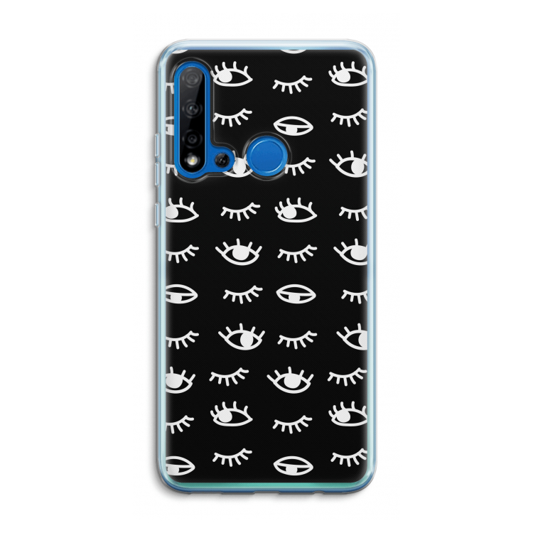 Eye pattern #3: Huawei P20 Lite (2019) Transparant Hoesje