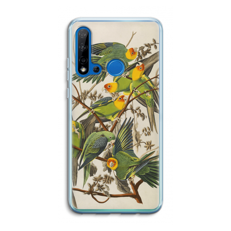 Carolinaparkiet: Huawei P20 Lite (2019) Transparant Hoesje
