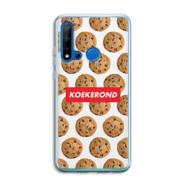 Koekerond: Huawei P20 Lite (2019) Transparant Hoesje