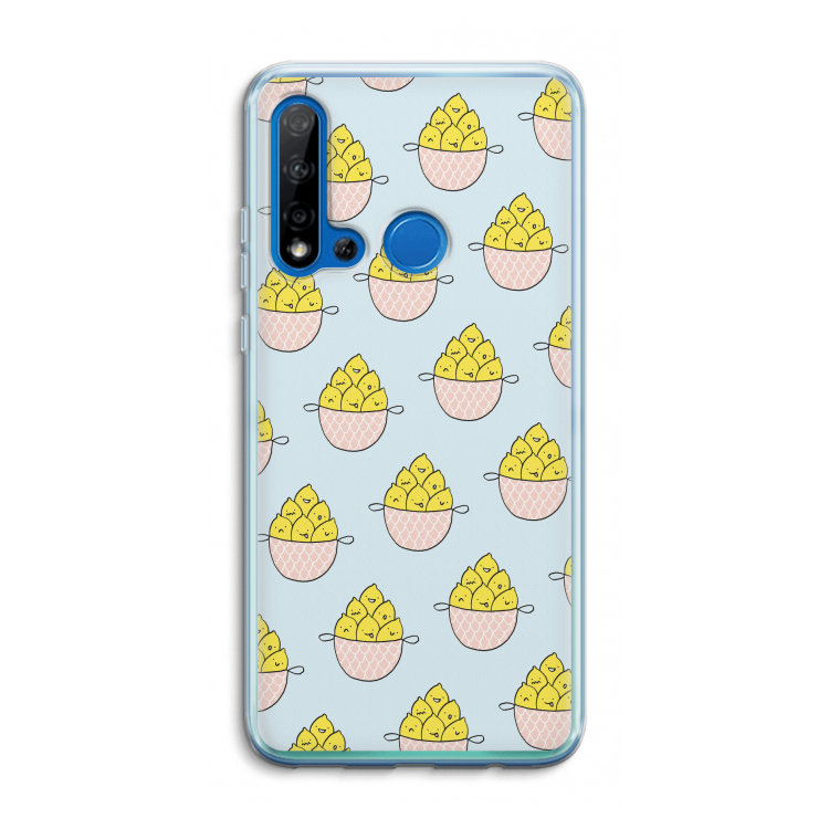 Citroenen: Huawei P20 Lite (2019) Transparant Hoesje