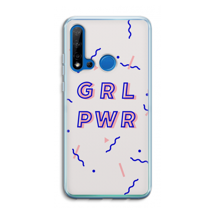 GRL PWR: Huawei P20 Lite (2019) Transparant Hoesje