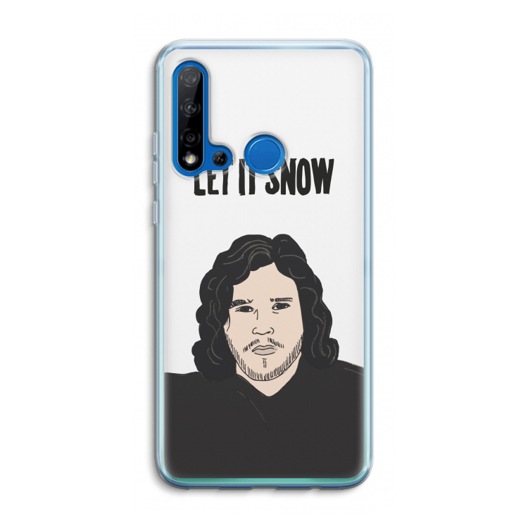 Let It Snow: Huawei P20 Lite (2019) Transparant Hoesje