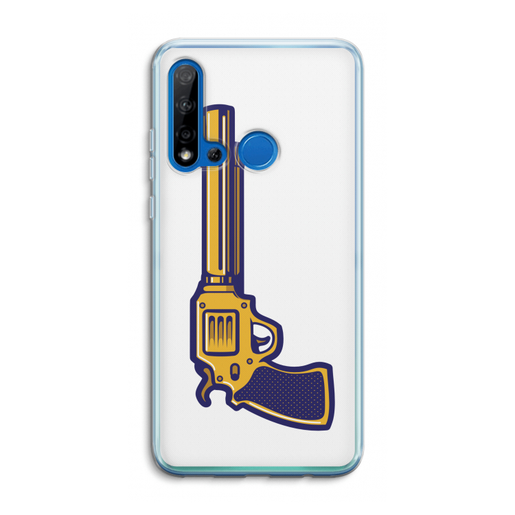 Pew Pew Pew: Huawei P20 Lite (2019) Transparant Hoesje