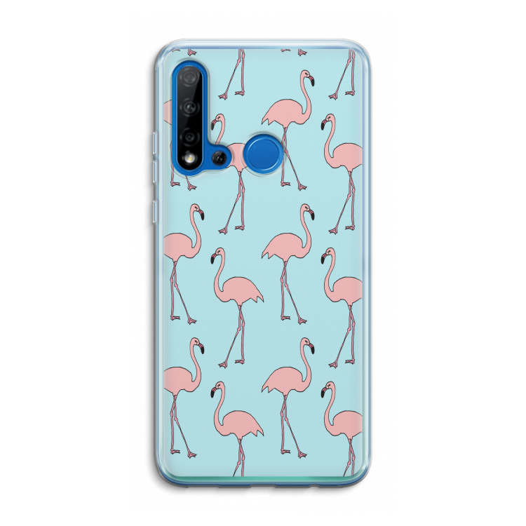Anything Flamingoes: Huawei P20 Lite (2019) Transparant Hoesje