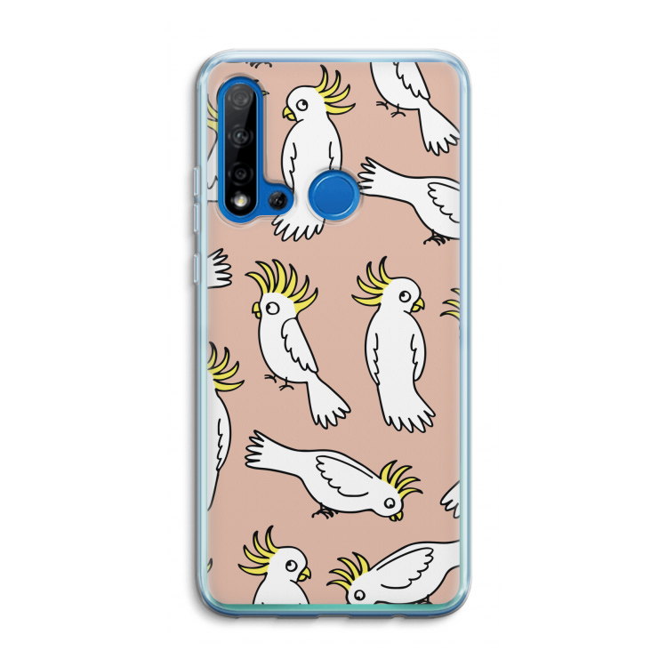 Papegaai: Huawei P20 Lite (2019) Transparant Hoesje