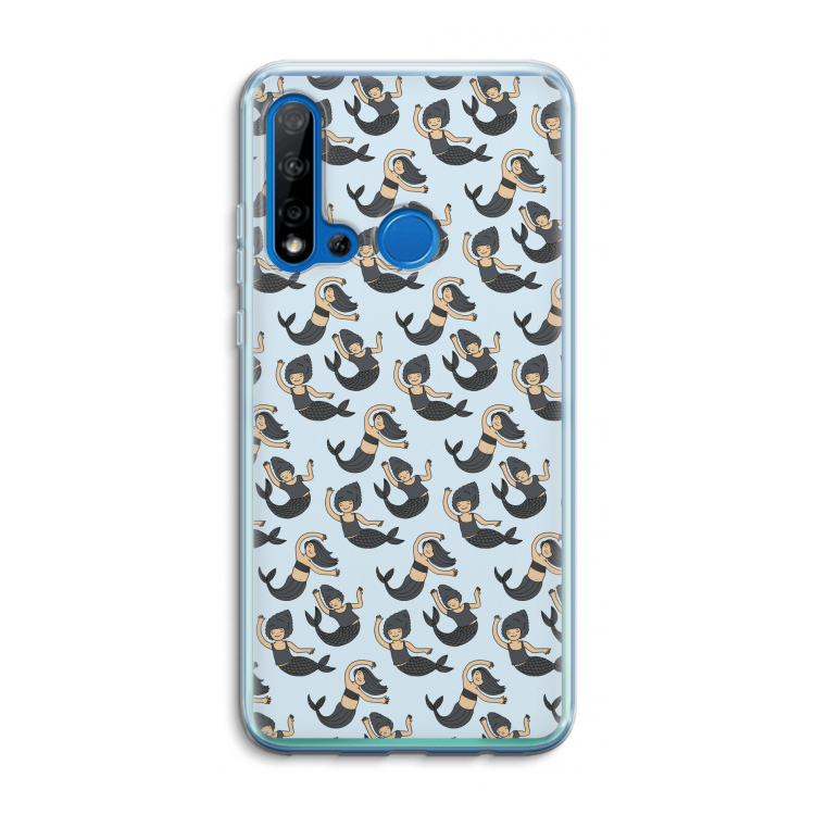 Zeemeermin: Huawei P20 Lite (2019) Transparant Hoesje