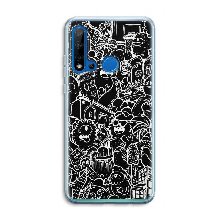 Vexx Black City : Huawei P20 Lite (2019) Transparant Hoesje