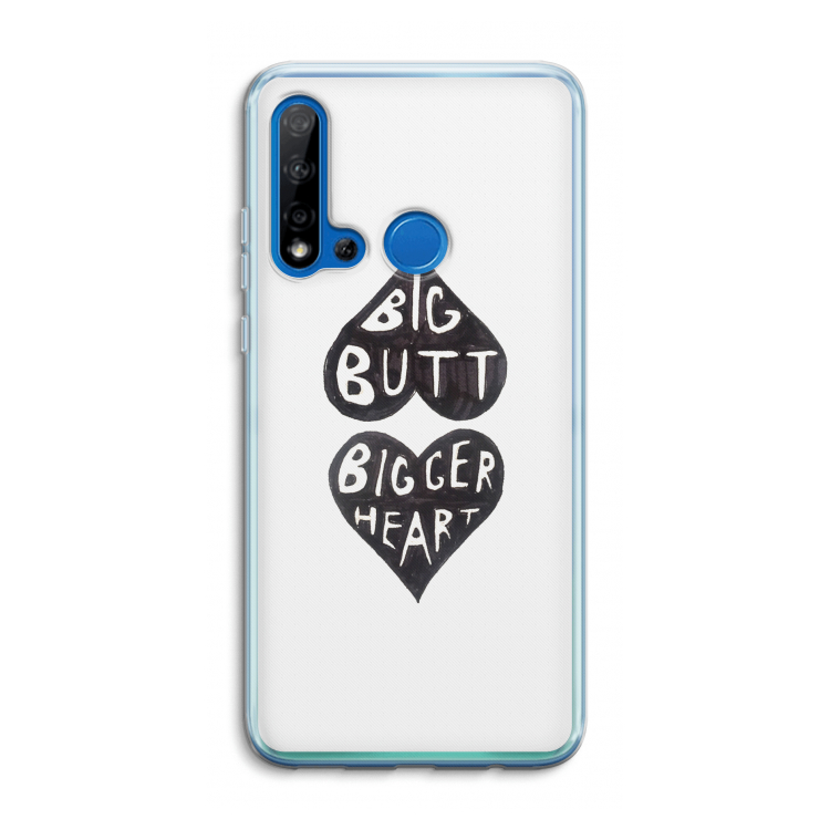 Big butt bigger heart: Huawei P20 Lite (2019) Transparant Hoesje