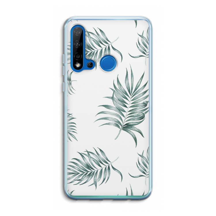 Simple leaves: Huawei P20 Lite (2019) Transparant Hoesje
