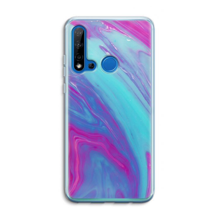 Zweverige regenboog: Huawei P20 Lite (2019) Transparant Hoesje