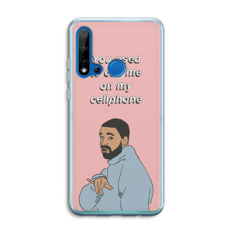Hotline bling: Huawei P20 Lite (2019) Transparant Hoesje