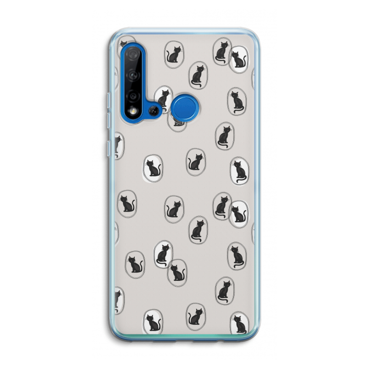 Miauw: Huawei P20 Lite (2019) Transparant Hoesje