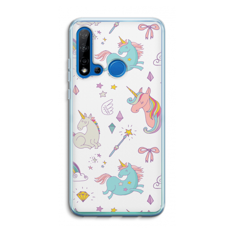 Fantasiewereld: Huawei P20 Lite (2019) Transparant Hoesje