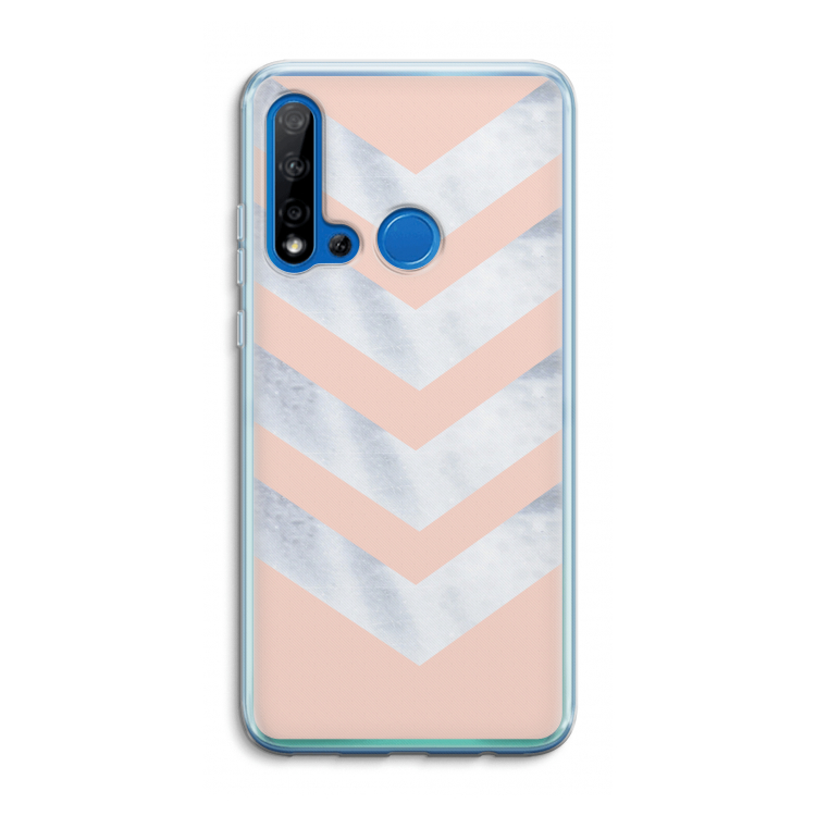 Marmeren pijlen: Huawei P20 Lite (2019) Transparant Hoesje