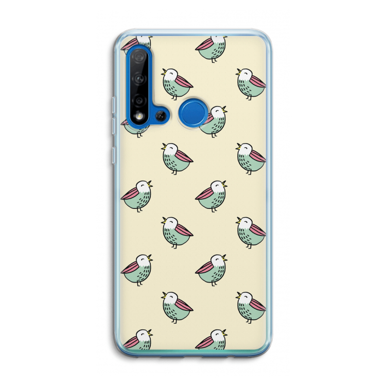 Vogeltjes: Huawei P20 Lite (2019) Transparant Hoesje