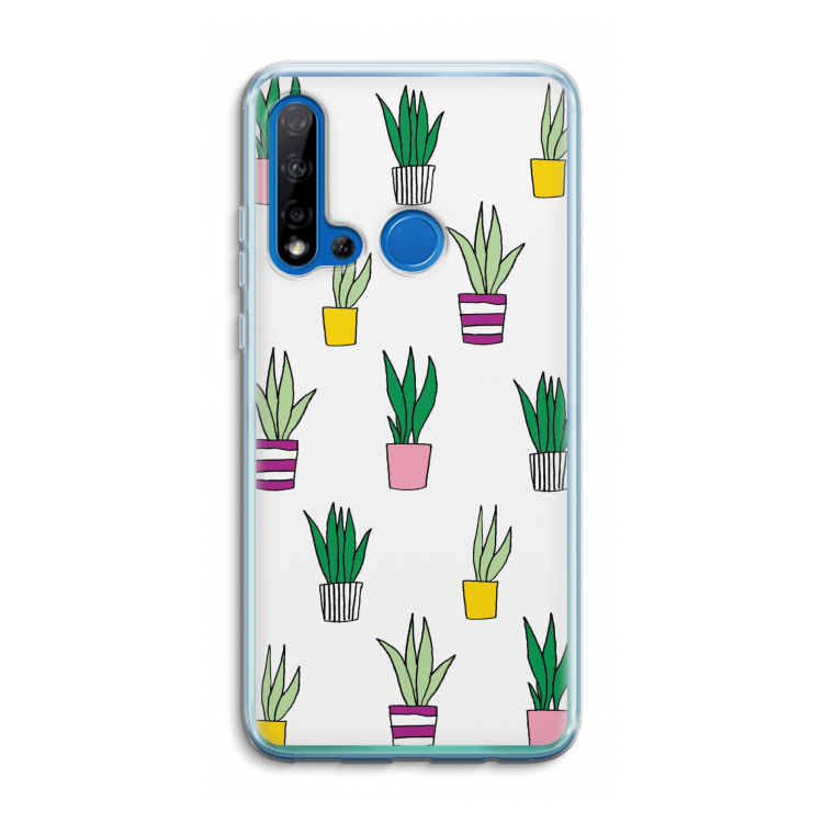 Sanseveria: Huawei P20 Lite (2019) Transparant Hoesje