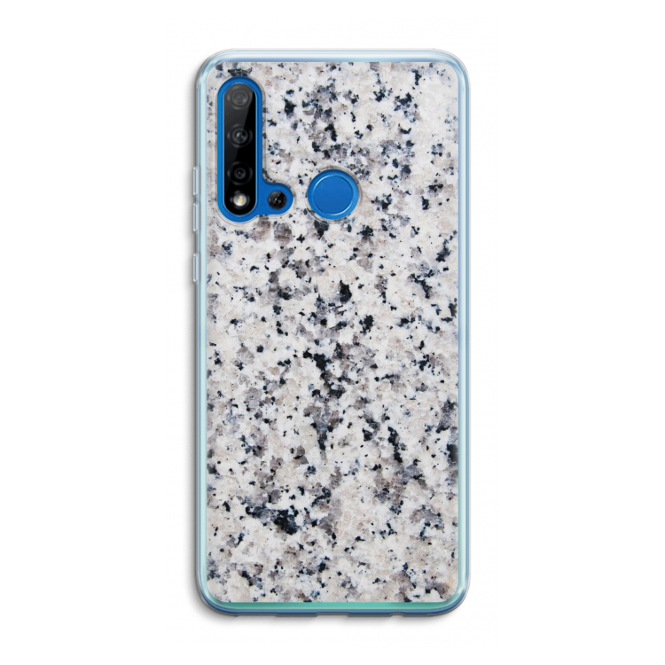 Gespikkelde marmer: Huawei P20 Lite (2019) Transparant Hoesje