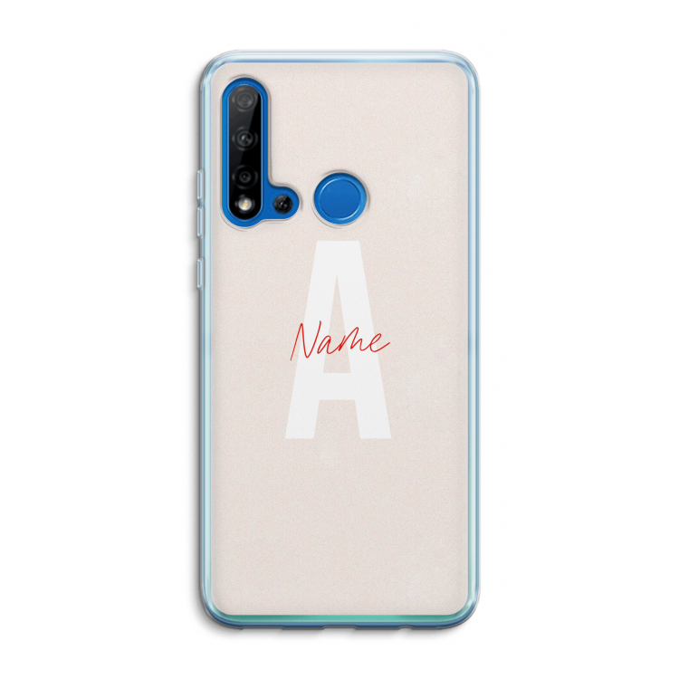 Strawberry Milkshake: Huawei P20 Lite (2019) Transparant Hoesje