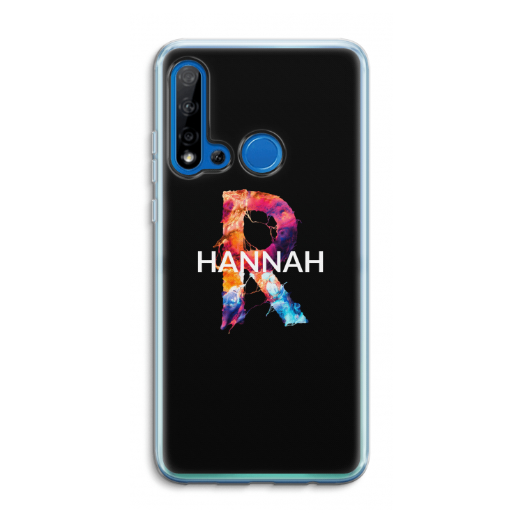Abstract Spectrum: Huawei P20 Lite (2019) Transparant Hoesje
