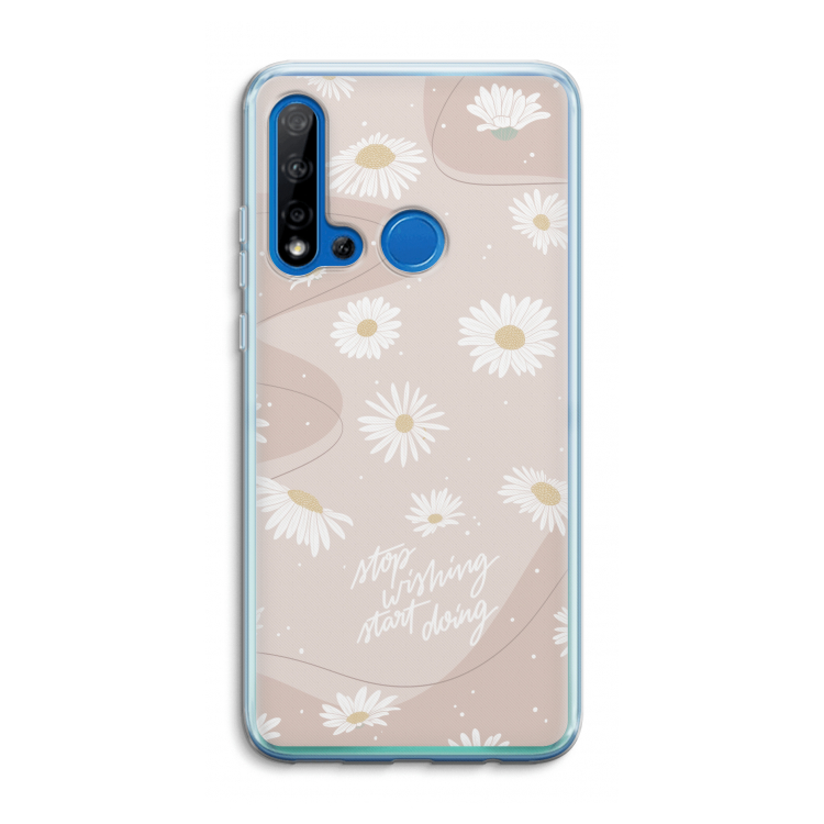 Daydreaming becomes reality: Huawei P20 Lite (2019) Transparant Hoesje