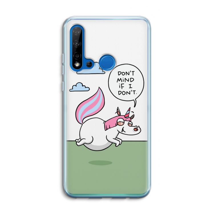 Unicorn: Huawei P20 Lite (2019) Transparant Hoesje