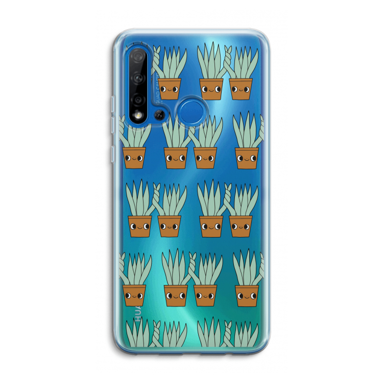 Sansevieria: Huawei P20 Lite (2019) Transparant Hoesje