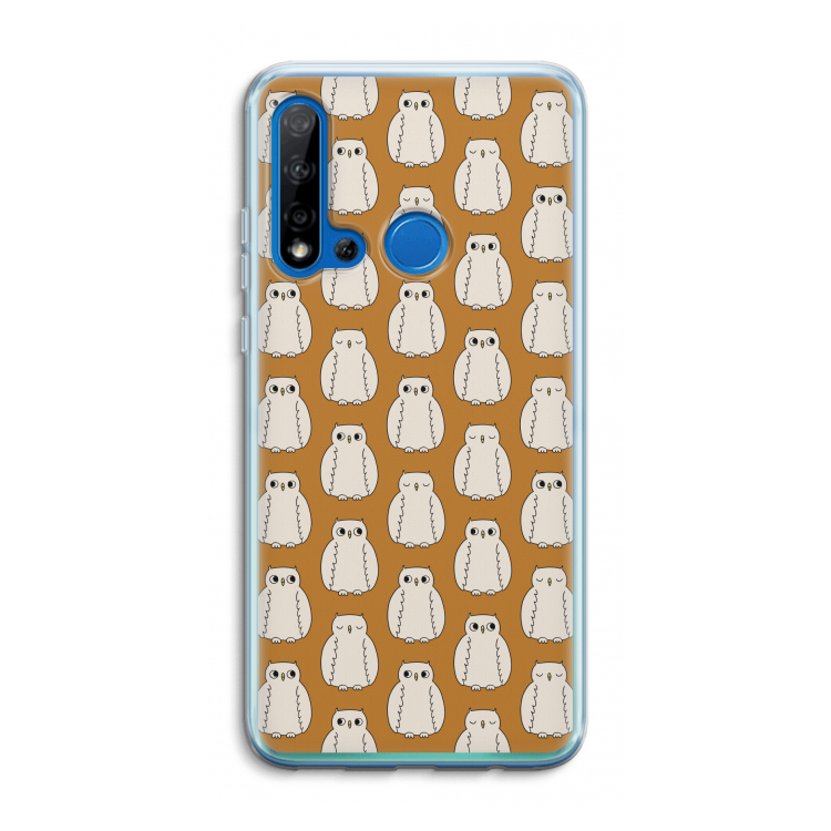 Uilen: Huawei P20 Lite (2019) Transparant Hoesje