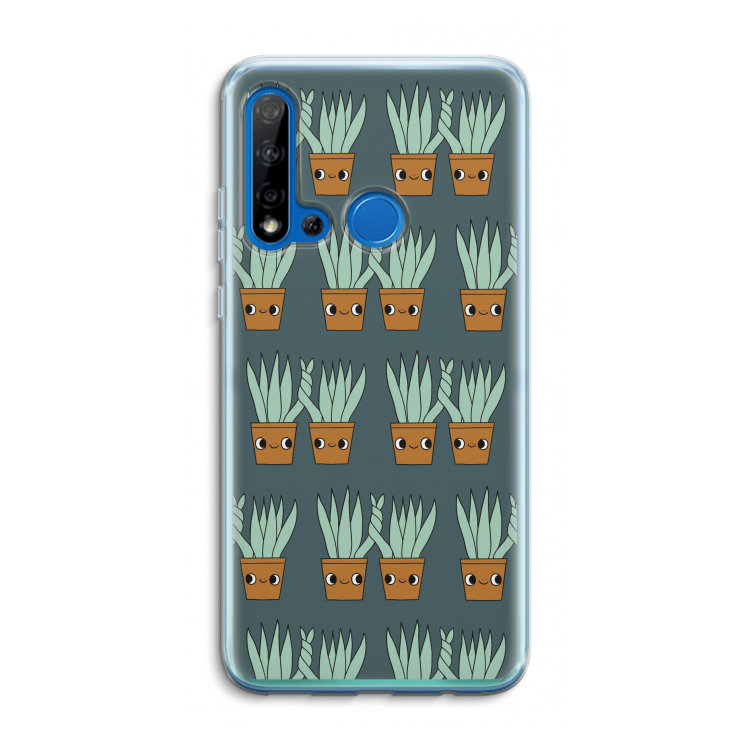 Sansevieria: Huawei P20 Lite (2019) Transparant Hoesje