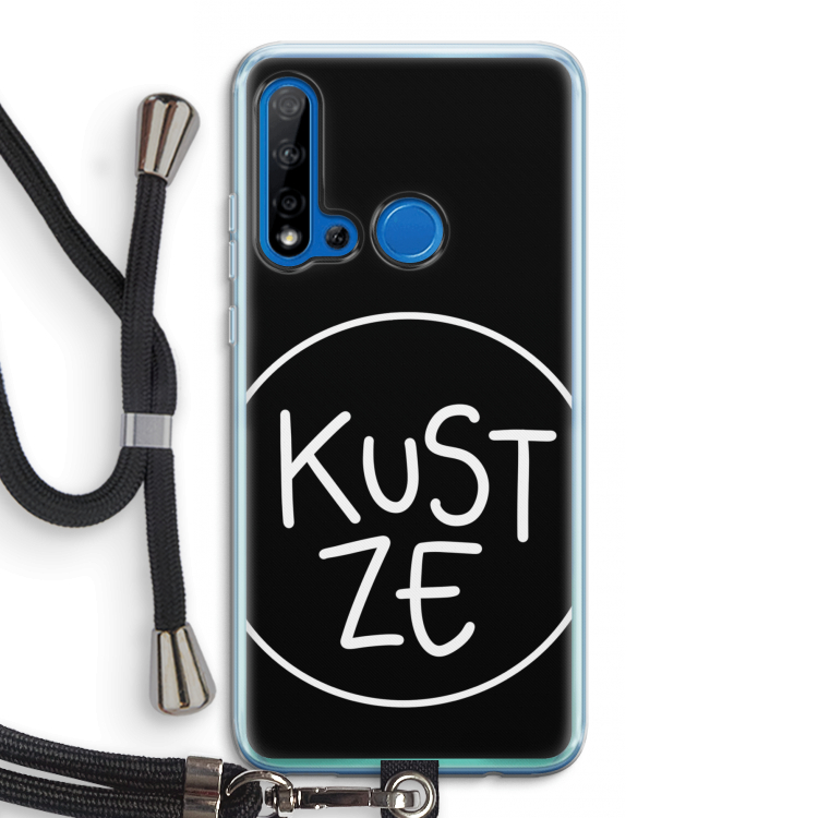 KUST ZE: Huawei P20 Lite (2019) Transparant Hoesje met koord