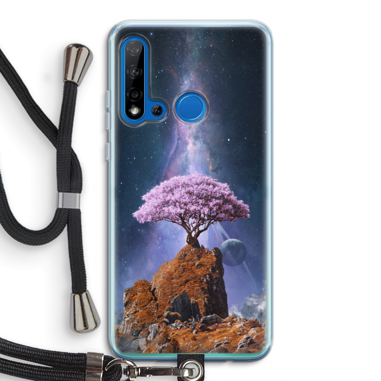Ambition: Huawei P20 Lite (2019) Transparant Hoesje met koord