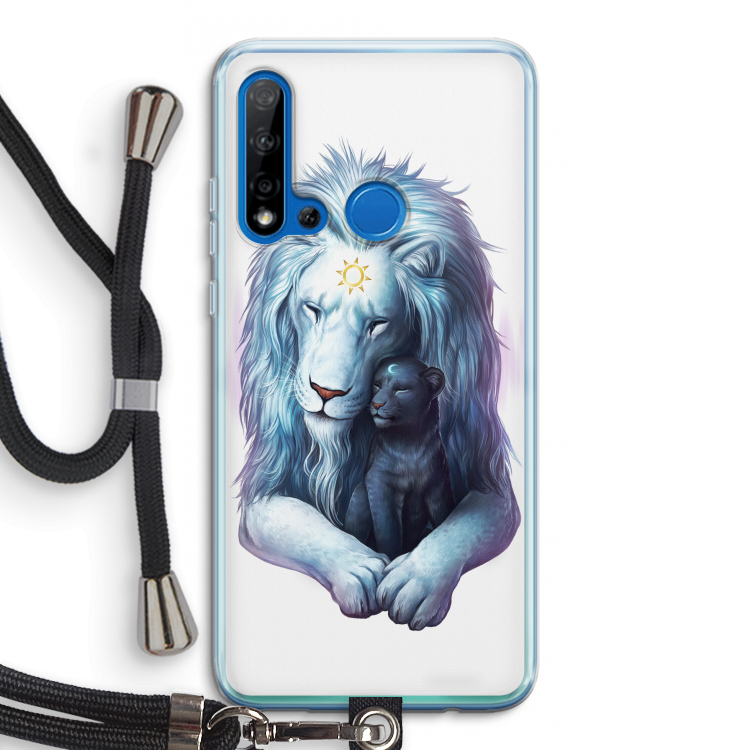 Child Of Light: Huawei P20 Lite (2019) Transparant Hoesje met koord