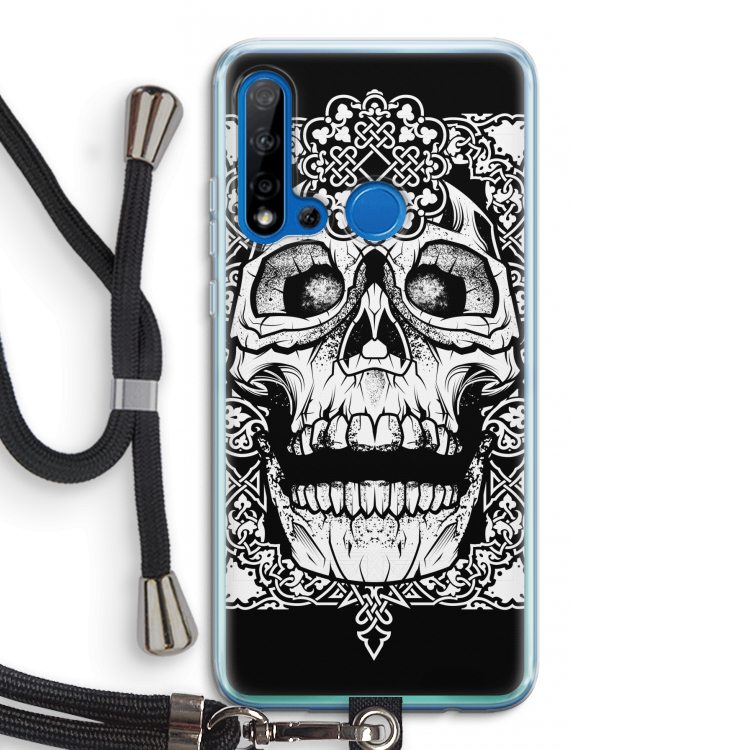 Seek & Destroy: Huawei P20 Lite (2019) Transparant Hoesje met koord