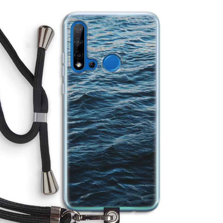 Oceaan: Huawei P20 Lite (2019) Transparant Hoesje met koord