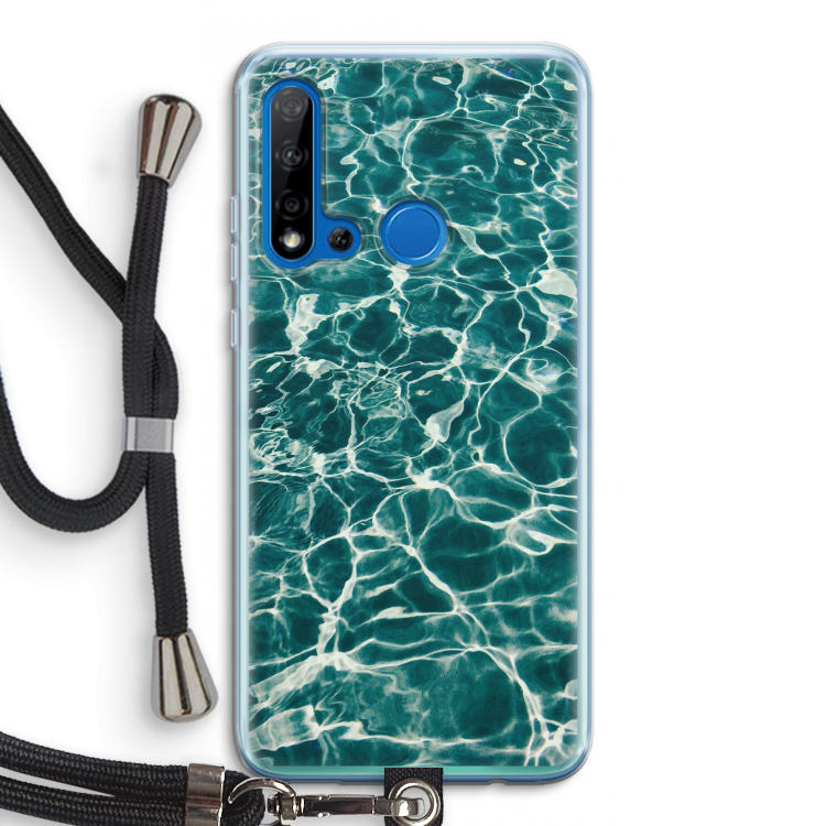 Weerkaatsing water: Huawei P20 Lite (2019) Transparant Hoesje met koord