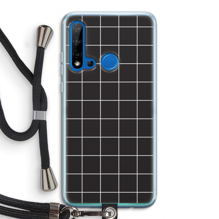 Rooster 2: Huawei P20 Lite (2019) Transparant Hoesje met koord