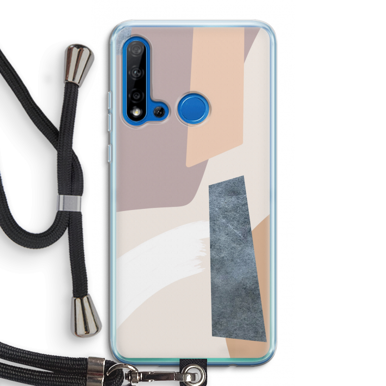 Luca: Huawei P20 Lite (2019) Transparant Hoesje met koord