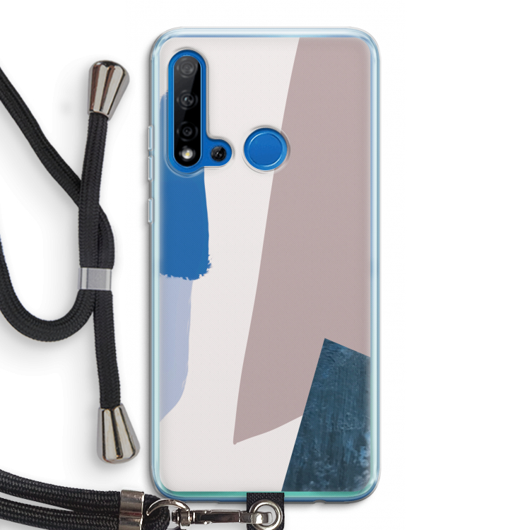 Lapis: Huawei P20 Lite (2019) Transparant Hoesje met koord
