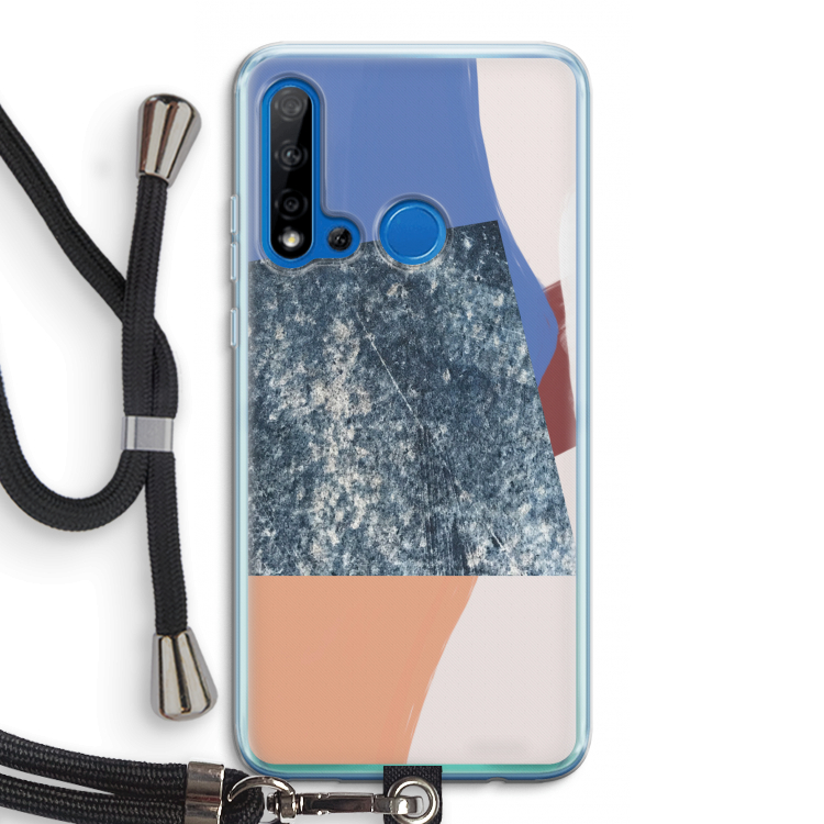 Billy: Huawei P20 Lite (2019) Transparant Hoesje met koord