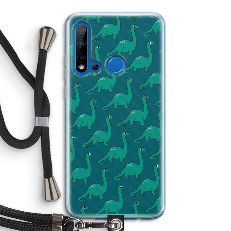 Diplodocus: Huawei P20 Lite (2019) Transparant Hoesje met koord