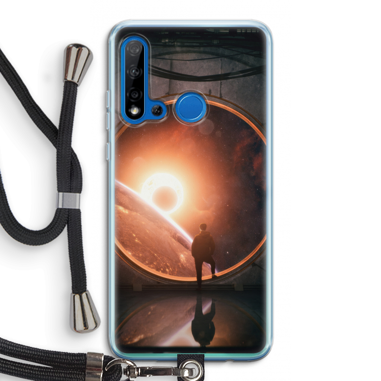 Ephemeral: Huawei P20 Lite (2019) Transparant Hoesje met koord