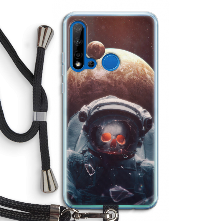 Voyager: Huawei P20 Lite (2019) Transparant Hoesje met koord