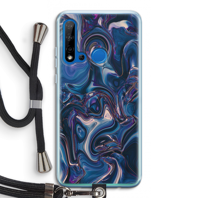 Mirrored Mirage: Huawei P20 Lite (2019) Transparant Hoesje met koord