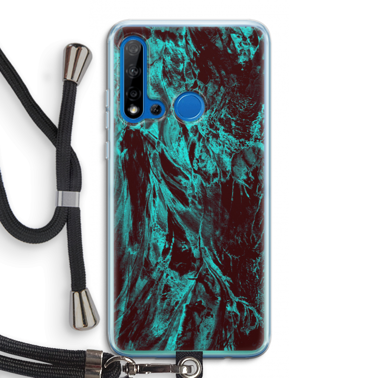 Ice Age: Huawei P20 Lite (2019) Transparant Hoesje met koord