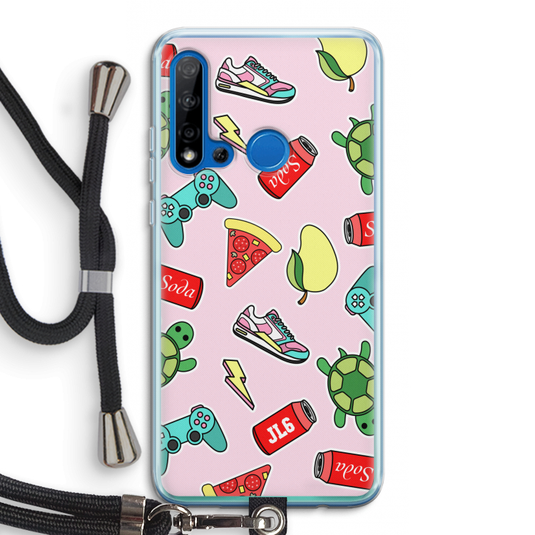 Things Jamie Loves: Huawei P20 Lite (2019) Transparant Hoesje met koord