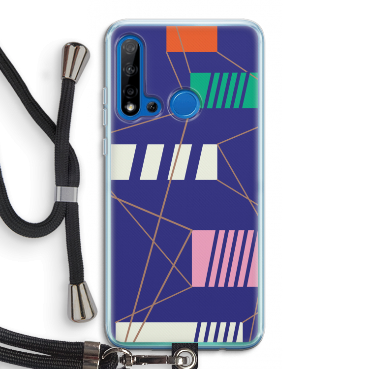 Gestalte 5: Huawei P20 Lite (2019) Transparant Hoesje met koord