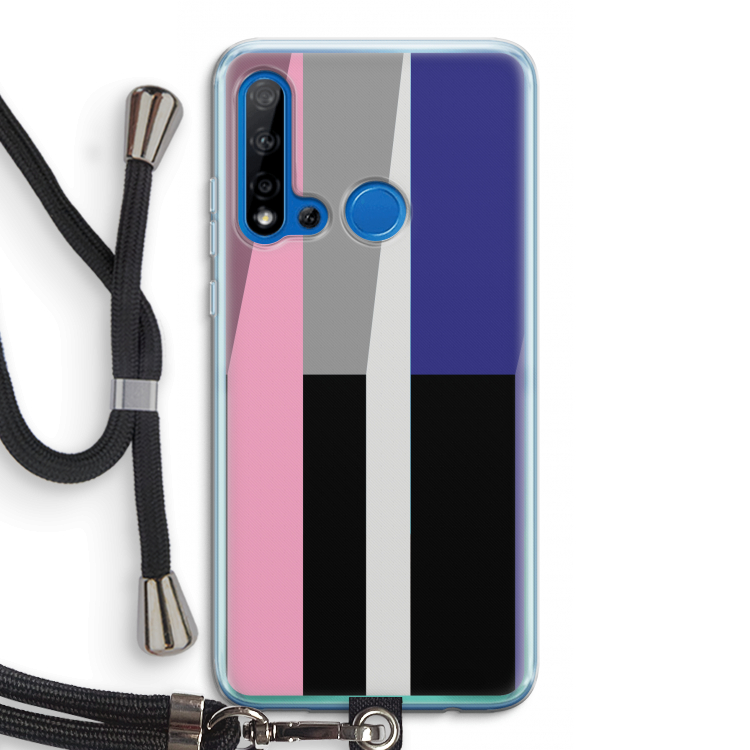 Gestalte 4: Huawei P20 Lite (2019) Transparant Hoesje met koord