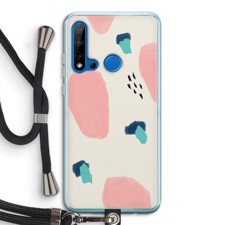 Monday Surprise: Huawei P20 Lite (2019) Transparant Hoesje met koord